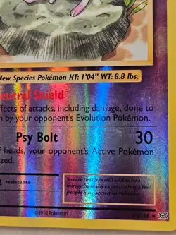Pokemon Mew 53/108 Reverse Holo Rare Card XY Evolutions - Image 4