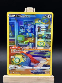 Pokemon TCG Crown Zenith: Galarian Gallery Dunsparce GG23/GG70 Holo Rare Card - Image 2
