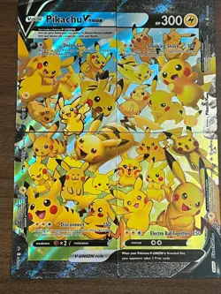 Pikachu V-Union [Set of 4] SWSH: Sword & Shield Promo Cards Holo - Image 1