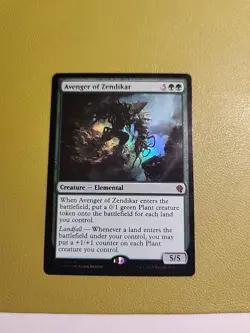 Avenger of Zendikar - Foil Duel Decks: Zendikar vs. Eldrazi LP MTG - Image 1