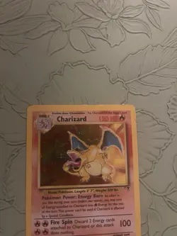 2002 Charizard 3/110 POKEMON Legendary Collection Holo MP - Image 2