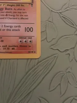 2002 Charizard 3/110 POKEMON Legendary Collection Holo MP - Image 3