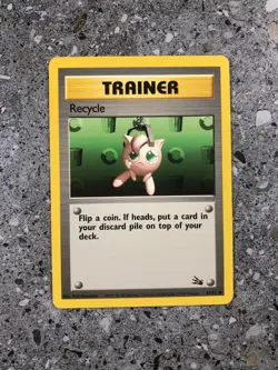 Pokemon TCG Cards Recycle 61/62 Fossil - Image 1