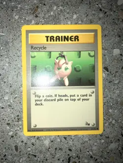 Pokemon TCG Cards Recycle 61/62 Fossil - Image 3