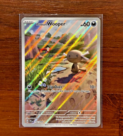 Paldean Wooper 102/094 Me02: Phantasmal Flames Illustration Rare Holo- Pokemon - Image 1