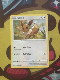 Pokemon Eevee SWSH095 - Black Star Promo - Excellent - Image 1