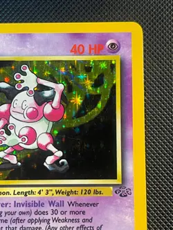 1999 Pokemon Jungle Holo Mr. Mime #6/64 WotC LP - Image 5