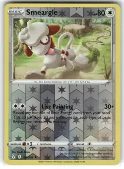 Smeargle 128/203 Evolving Skies Reverse Holo Pokemon TCG - Image 1