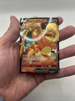 017/172 Charizard V Prize Pack Series Stamped Play Pokemon TCG Brilliant Stars - Image 4
