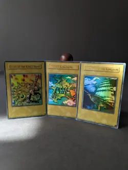 YuGiOh DUELIST KINGDOM, KINGS HAND & SET SAIL CARD SET | Ultra Rare PSA Holos - Image 1