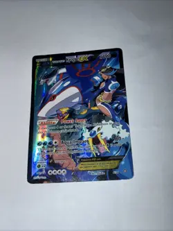 Pokemon Team Aqua's Kyogre EX Full Art Rare Holo 6/34 Double Crisis HP190 Card - Image 4