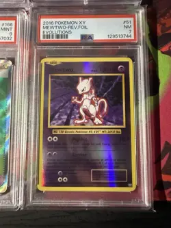 Huge Lot of 10 PSA graded pokemon cards-Pikachu Charizard Mewtwo Sylveon & More! - Image 4