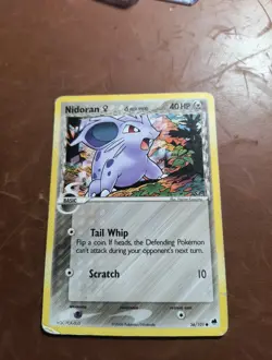 Nidoran 56/101 Common Female Delta Species Pokemon Card Non Holo 2006 - Image 1
