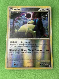 Pokemon TCG Card Game Snorlax 33/95 Call Of Legends Reverse Holo - Image 1