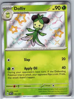 Dolliv 103/091 SV: Paldean Fates - Pokemon Card - NM - Image 1