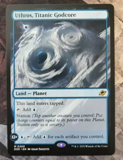 Uthros, Titanic Godcore MTG EOE 0260 NM Non-foil Mythic Rare - Image 1