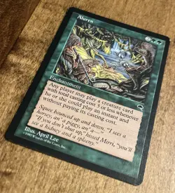 Magic: The Gathering – Aluren (Tempest Set) – Enchantment – Very Good Condition - Image 2