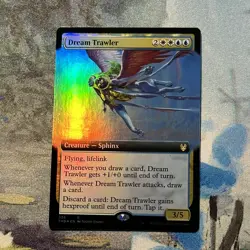Dream Trawler, Mtg Single, Theros: Beyond Death, Etended Art Foil, 336 Rare - Image 1
