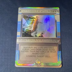 Force of Will Foil Masterpiece Series: Amonkhet Invocations NM MTG - Image 2