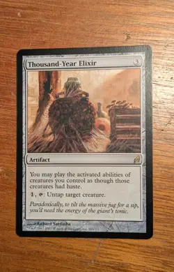 Thousand-Year Elixir Lorwyn Regular Magic The Gathering - Image 1