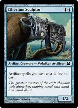 MTG MAGIC THE GATHERING - ETHERIUM SCULPTOR - MODERN MASTERS NEAR MINT! - Image 1