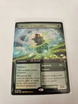 Emeritus of Abundance Extended FOIL MTG SOS Nm/M - Image 1