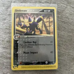 UMBREON 24/100 Non-Holo Rare Ex Sandstorm E-Series 2003 - Pokemon Card - HP - Image 1