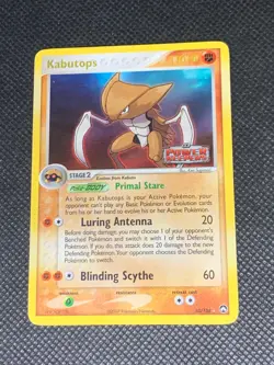 Kabutops 10/108 Reverse Holo - ex Power Keepers Pokemon Card - MP - Image 1