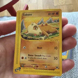 Cubone 103/165 Expedition 2002 e-reader Pokemon TCG - NM - Image 1