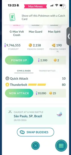Pokemon Go Shiny Pikachu ( Gigantamax ) - Image 2