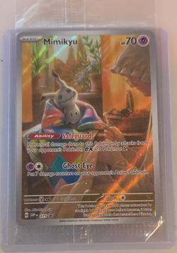 Mimikyu 075 Scarlet & Violet Promo Holo Exclusive Basic 70 HP Pokemon TCG Card - Image 1