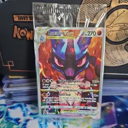 Pokemon Lucario Holo Vstar Black Star Promo Swsh291 Sealed - Image 1