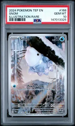 2024 POKEMON TEF EN-TEMPORAL FORCES | ILLUSTRATION RARE SNOM 168 - Image 1
