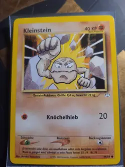 Pokemon TCG Geodude Neo Revelation 44/64 Regular Unlimited Common (GERMAN) - Image 1