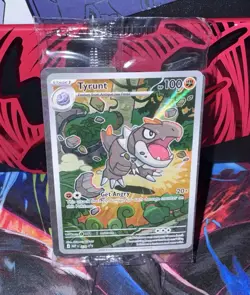 Tyrunt 070 Pokemon TCG Perfect Order ETB Black Star Promo Full Art Sealed - Image 1