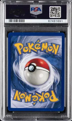 1999 POKEMON BASE SET UNLIMITED #7 HITMONCHAN-HOLO PSA 9 - Image 2