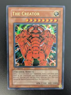 Der Schopfer RDS-EN005 Ultra Rare 1. Auflage Englisch NM YUGIOH - Image 1
