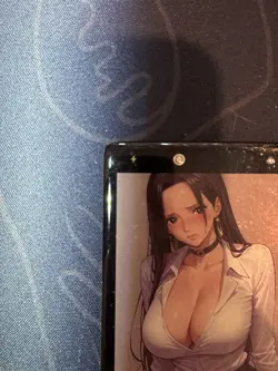 Goddess Story Hancock Office Lady Premium Thick Card Waifu Doujin One Piece - Image 2