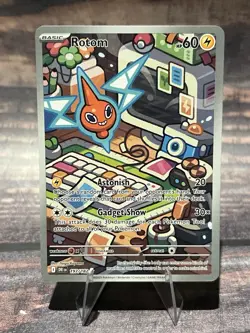 Rotom 197/182 Illustration Rare SV10: Destined Rivals Pokemon Card - Image 1