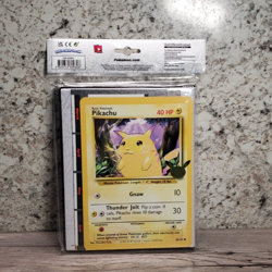 Pokemon TCG 25th Anniversary First Partner Collector’s Binder Pikachu Card Jumbo 820650809606 - Image 2