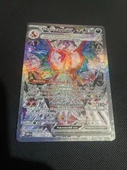 Pokemon TCG Charizard EX Obsidian Flames Holo Card 223/197 Special Illustration - Image 1