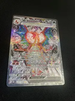 Pokemon TCG Charizard EX Obsidian Flames Holo Card 223/197 Special Illustration - Image 3