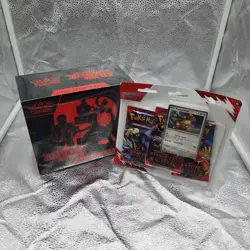 Pokemon Destined Rivals ETB & 3 Pack Blister Kangaskhan SEALED Elite Trainer Box - Image 1