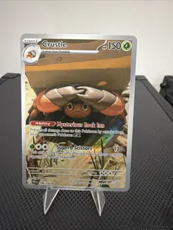 Crustle 186/182 Destined Rivals Full Art Illustration Rare Card NM Condition - Image 1