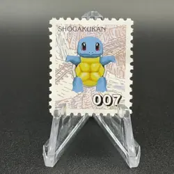 Squirtle Pokemon Stamp Card Shogakukan Nintendo Japanese TCG Vintage S110-8 - Image 1