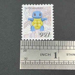 Squirtle Pokemon Stamp Card Shogakukan Nintendo Japanese TCG Vintage S110-8 - Image 2