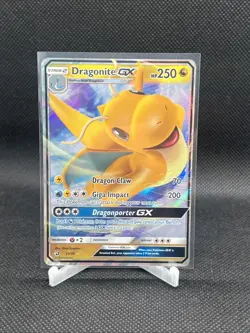 Pokemon TCG Dragonite GX Ultra Rare Card Dragon Majesty Series 37/70 - Image 1