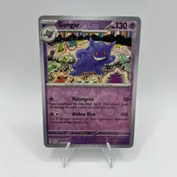 Pokemon Gengar Rare Reverse Holo Sv: Scarlet & Violet 151 094/165 English Card - Image 1