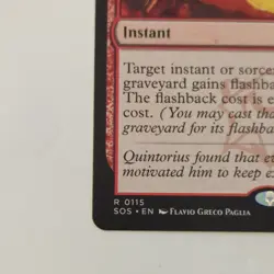 Flashback Rare Secrets of Strixhaven 115 MTG Near Mint 2026 - Image 5