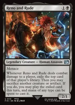 Reno and Rude | #113 | FIN | MTG | Regular | Mint - Image 1